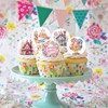 Fyeoxle 36PCS Edible Candyland Cupcake Toppers Wafer Paper Sweet Candy