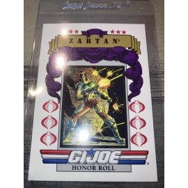 Vintage 1991 GI Joe Cobra Hasbro Impel Trading Card #175 Zartan