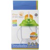 Innobaby Sippin' Smart EZ Flow Straw Sippy Cup, Green, 10