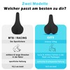 FIFTY-FIFTY MTB Saddle, Comfortable Memory Foam Bicycle Saddle, Soft Waterproof