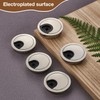 4PCS Metal Desk Grommets 60mm – Zinc Alloy Cable Hole