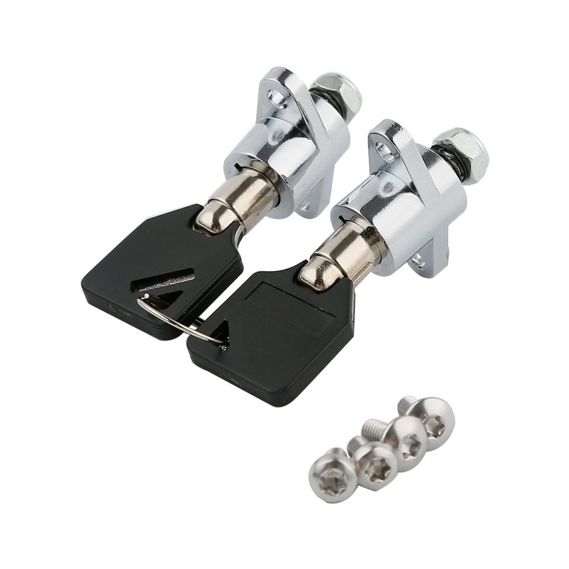 TCMT 2x Hard Saddlebag Lock Key Set Fits For Harley