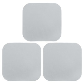 sourcing map 3Pcs Rubber Jar Opener Grippers Pads, Heat-Insulated Grippers Pads (Grey)