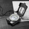 Compass Military Marching Compass with Bag, Professional Marching Compass Compass