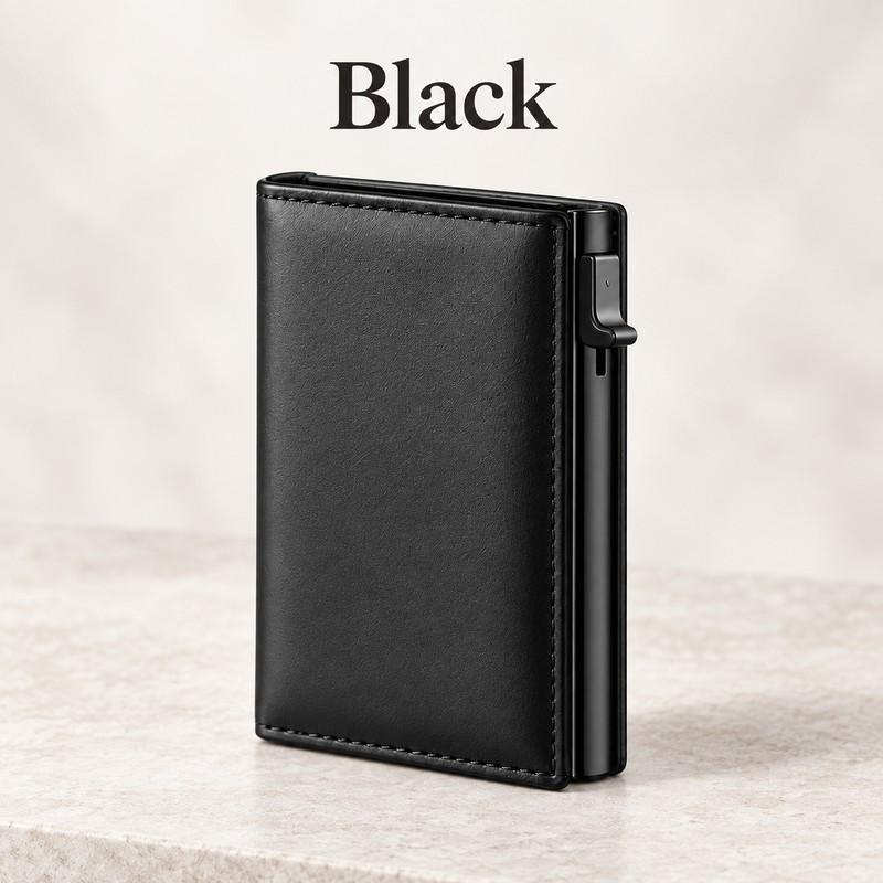 RFID Credit Card Holder for Everyday Carry – Compact Synthetic