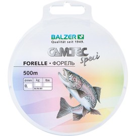 Balzer Camtec SpeciLine Trout 500 m Clear 0.25 mm Trout Line
