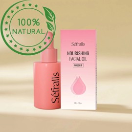 Sefrails Rosehip Oil Skin Face Anti-Aging Moisturizer Damask Rose Antioxidant Plant Serum