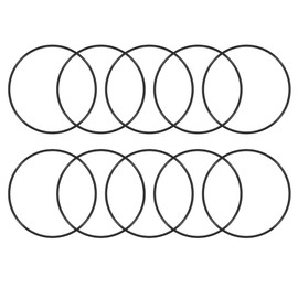 sourcing map Metric Nitrile Rubber O-Rings Seal 150 mm AD 142 mm ID 4 mm Width Pack of 10