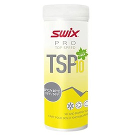 SWIX TSP104 Ski Wax Tune Up Supplies TS10 Powder, 1.4 oz (40 g), Yellow