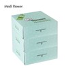 Mediflower Embossed Soft Cotton Puff 300 sheets x 3 / 메디플라워 엠보싱 소프트 코튼 퍼프 300매x3