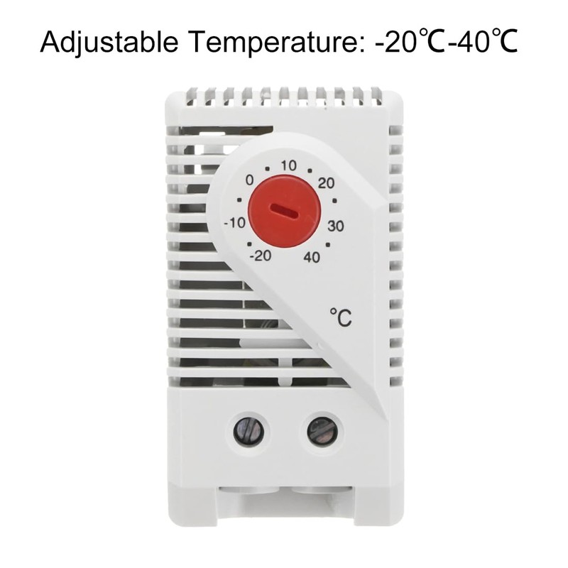 sourcing map Mechanical Switch Thermostat KTO011 Cabinet Temperature Controller -20-40°C