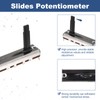 QUARKZMAN Pack of 2 Straight Single Linear Slider Potentiometer 3