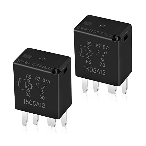 Tallew Tallew G8V-RH-1C7T-R-DC12 Power Relay Multi Purpose Relay Fuel Pump