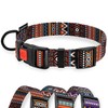 CollarDirect Tribal Dog Collar Aztec Pattern (Neck Fit 18"-26", Pattern