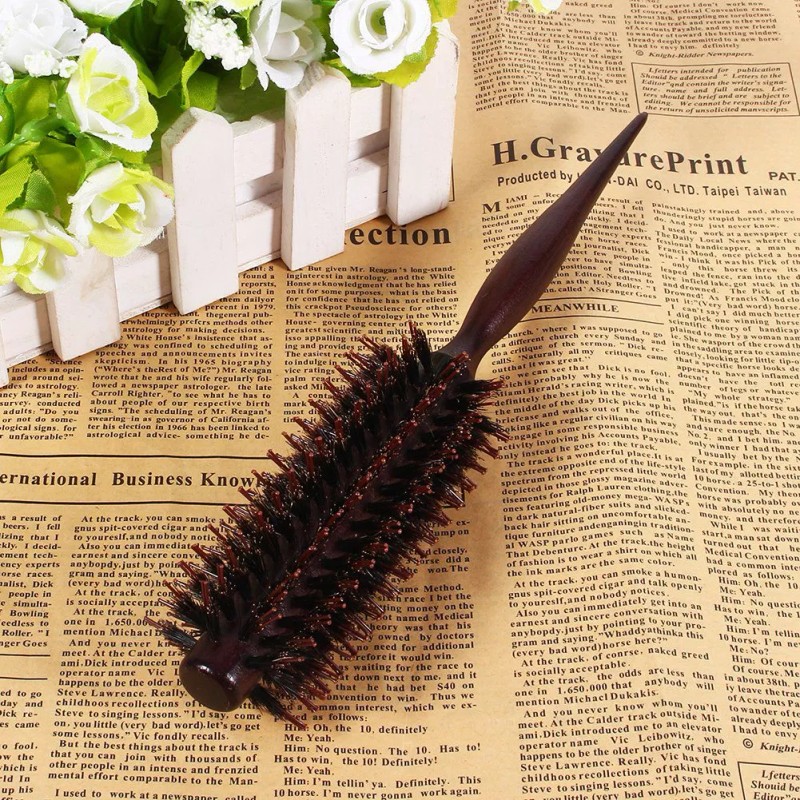 generic Pelo Rizado Antiestático Roller Professional Con Mango De Ma