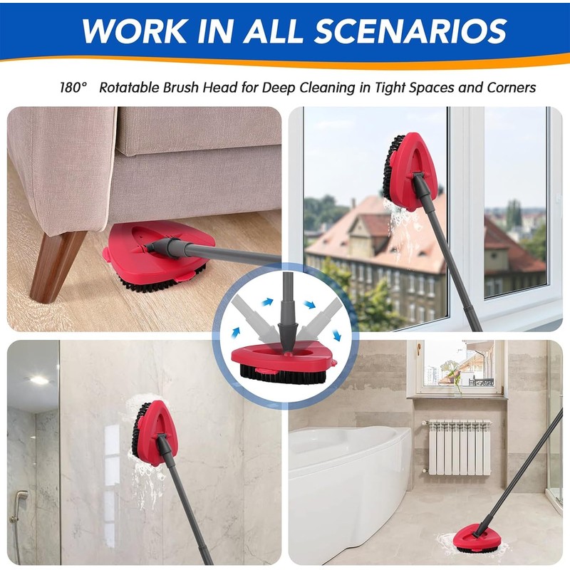 Bonison Spin Mop Head Base - Replacement Compatible with Vileda