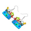 LONYOO Back to School Pencil Earrings Dangle Acrylic Stationery Jewellery