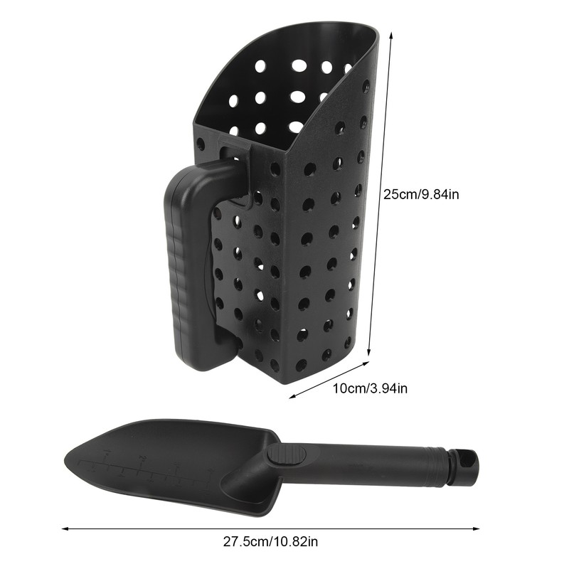 Sand Scoop Shovel Set for Kids Adults Sand Sifter Metal