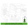 Hyundai Genuine Oil Filter Kit for 21-25 Hyundai Elantra Kona