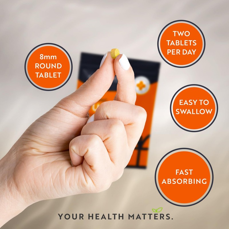 Nutravita Turmeric Tablets 2500mg with Black Pepper, Ginger & Curcumin