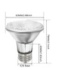BOGAO Par20 Bulbs, 6 Pcs 120V 50W Par20 Light Bulbs,