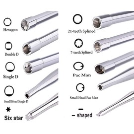 10 Pcs Carburetor Adjustment Tool Kit for Common 2 Cycle Small Engine, Carb Adjusting Tool, Carburetor Adjuster Tool for Echo Poulan Homelite String Trimmer