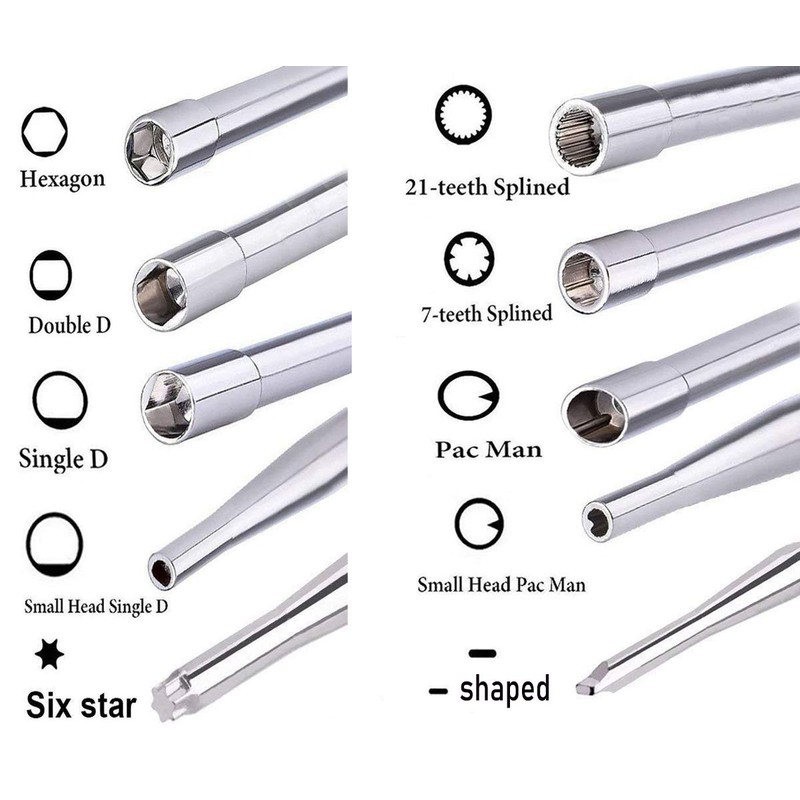 10 Pcs Carburetor Adjustment Tool Kit for Common 2 Cycle