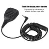 3.5mm PTT Handheld Walkie Talkie Radio Speaker Mic For YAESU