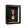 ZAYHENYOO Medal Display Case, Medal Display Shadow Box with Real