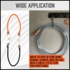 20 Pack Heavy Duty Small Bungee Cords with Hooks Cord