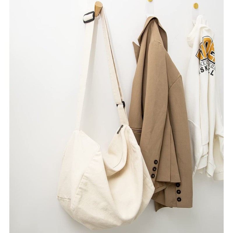 ARIALK Tote Bag, Canvas Tote Bag, Large Capacity, Shoulder Bag,