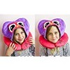HoodiePillow Pals Snuggly Travel Neck Pillow for Kids with Hood