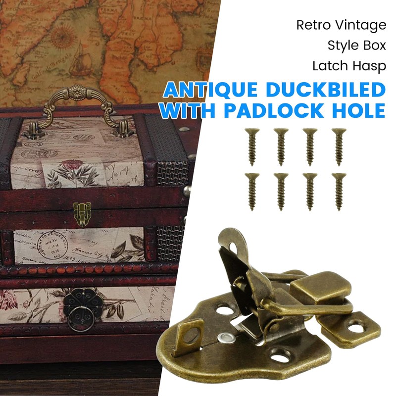 SDTC Tech 2-Pack Retro Bronze Style Toggle Latch - Antique