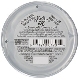 L 'Oreal Paris, True Match, Polvo, 0.33 onzas, Crema de Café