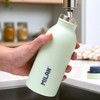 MILAN® 12oz Stainless Steel Vacuum Flask Green Series 1918