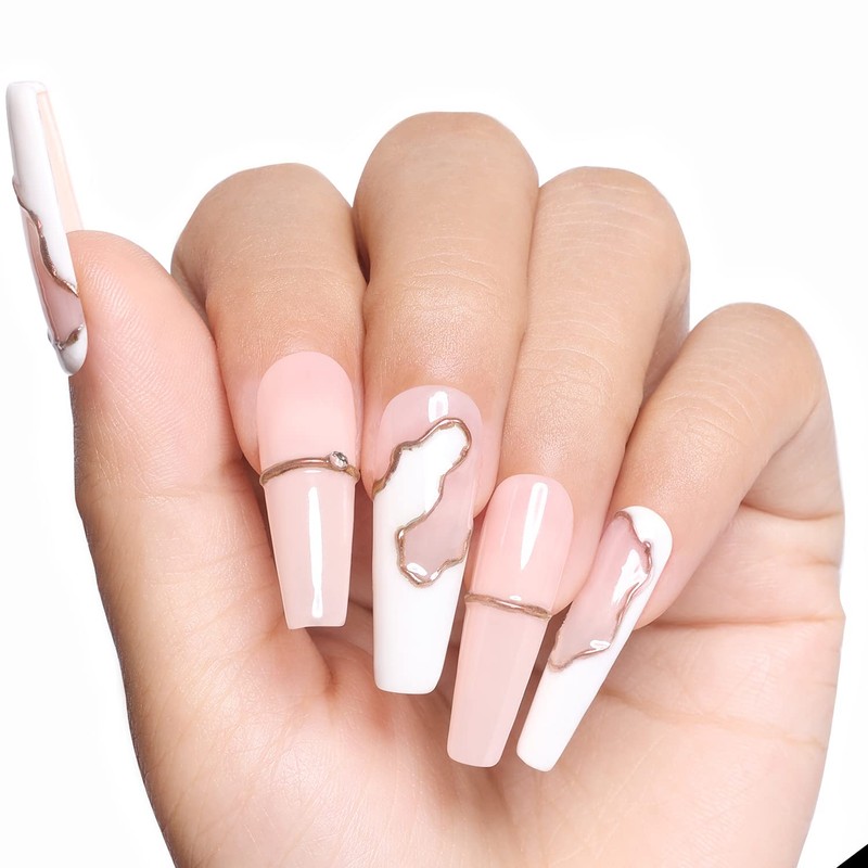 AIMEILI Solid Builder Gel for Gel Nails Set, 4 Colours,