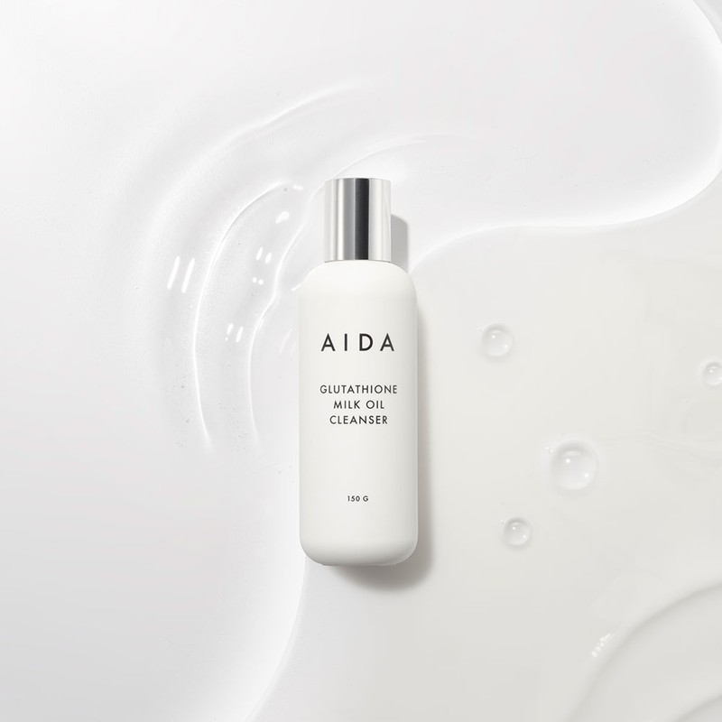 Aida Glutathione Milk Oil Cleanser 150ml, 2 units / 아이다