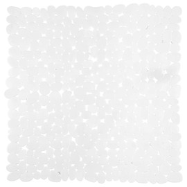 Circul Shower Mat 53 x 53 cm White Stone Effect