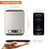CROWNFUL Food Scale, 11 lb Digital Kitchen Scales with Built-in