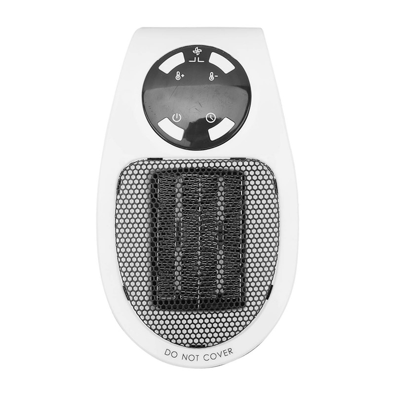 Portable Heater LED Display PTC Wall Outlet Electric Timer for