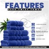 GC GAVENO CAVAILIA Zero Twist Extra Absorbent Bath Set, 100%