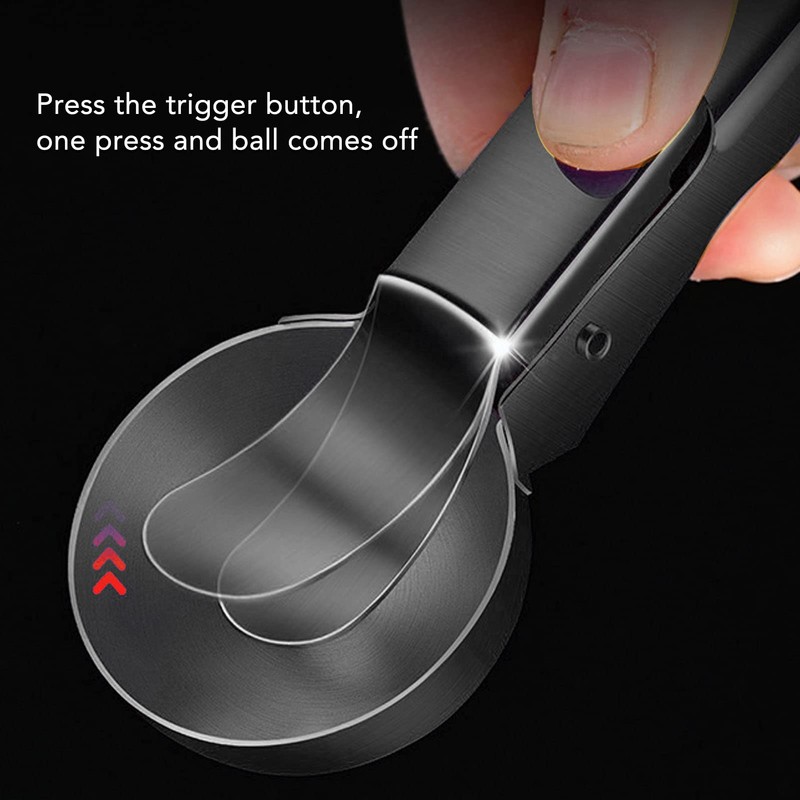 Baxnore Stainless Steel Ice Cream Scoop, Non-Stick Ice Cream Scoop