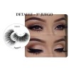 Pestañas Magnéticas Maquillajes Reutilizable Super Suave 8x1