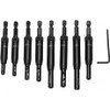 GORCHEN Self Centering Drill Bit Set (Black)