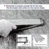 Neodrain 54-Inch Linear Shower Drain with Tile Insert Grate, Brushed