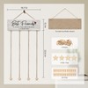 ELMCH Best Friend Frame Photo Collage Board Hanging Display With