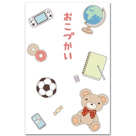 Funny Pochi Bag "Okozukai Toys" Multipurpose Celebration Bag, Pack of 5