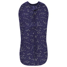 Hudson Baby Infant Boy Sleep Pod, Navy Constellation, 0-2 Months