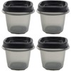 Utensilux Bundle Rubber Maid Silvershield Food Storage Containers Half Cup