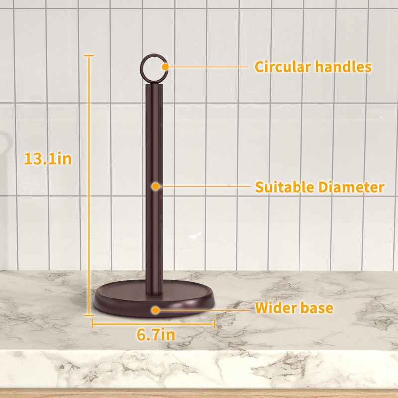 Oil Rubbed Bronze Paper Towel Holder Countertop, Oil Rubbed Bronze